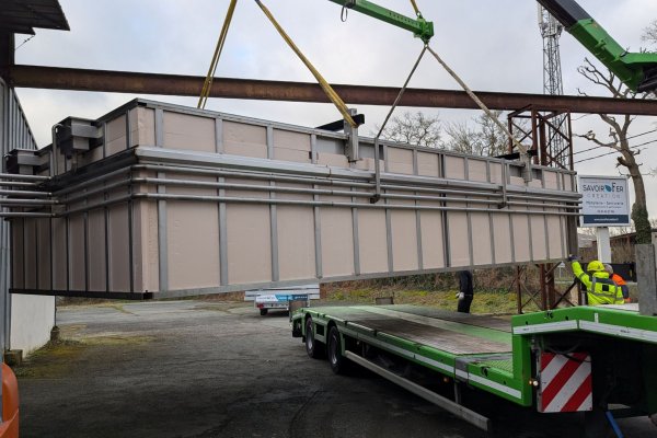 transport piscine spa inox sur mesure