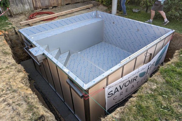métallerie piscine inox sur mesure installation savoir fer création