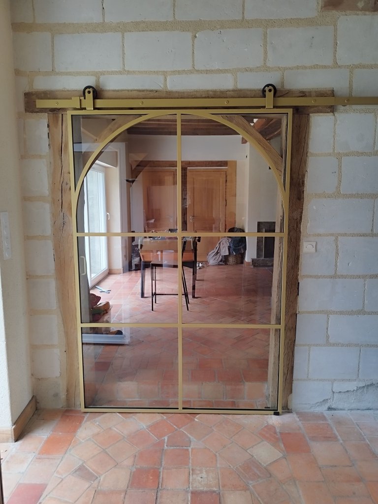 verrière métal sur mesure-3 verrière métal sur mesure-3