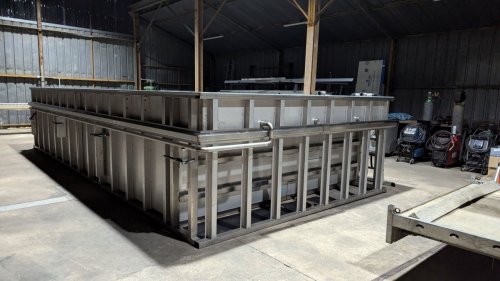 piscine inox sur mesure fabrication atelier savoir fer création